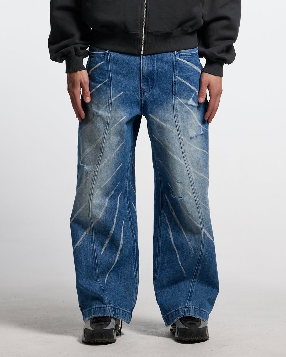 MUSIC RHYTHM V3 PANTS LIGHT BLUE - Cold Culture #man