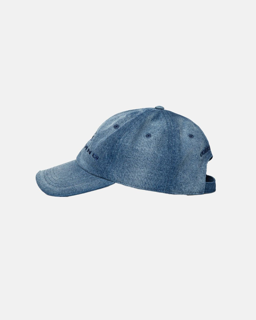 MUSTANG LOGO CAP BLUE FADED DENIM - Cold Culture