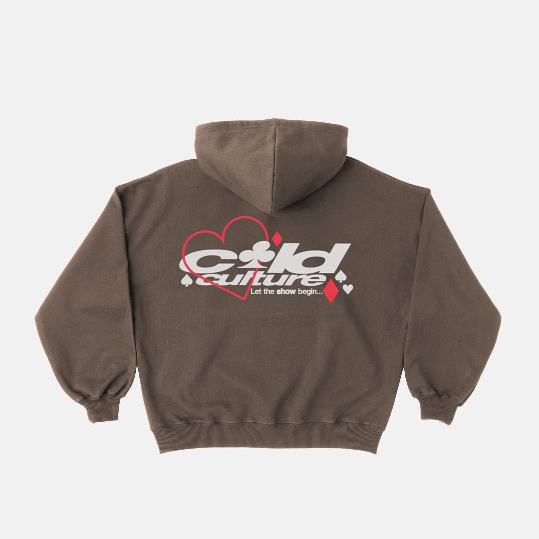 NAIPES HOODIE CHOCOLATE - Cold Culture