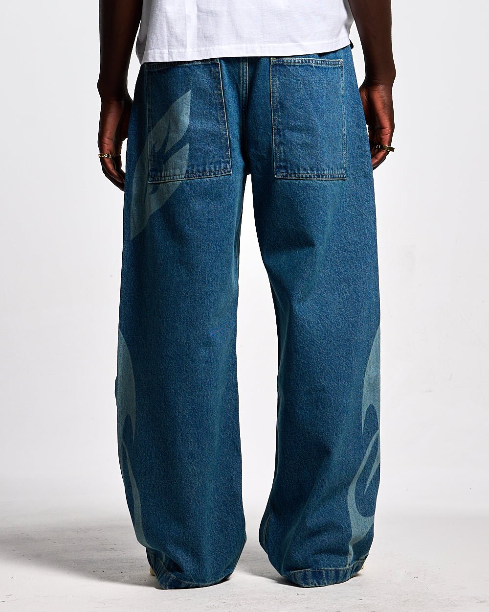 NEOTRIBAL PANTS LIGHT BLUE DENIM - COLD CULTURE