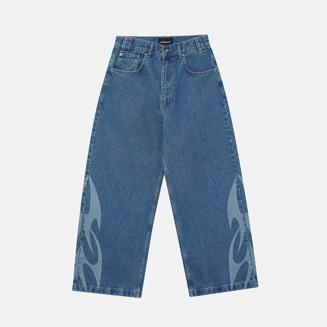 NEOTRIBAL PANTS LIGHT BLUE DENIM - Cold Culture