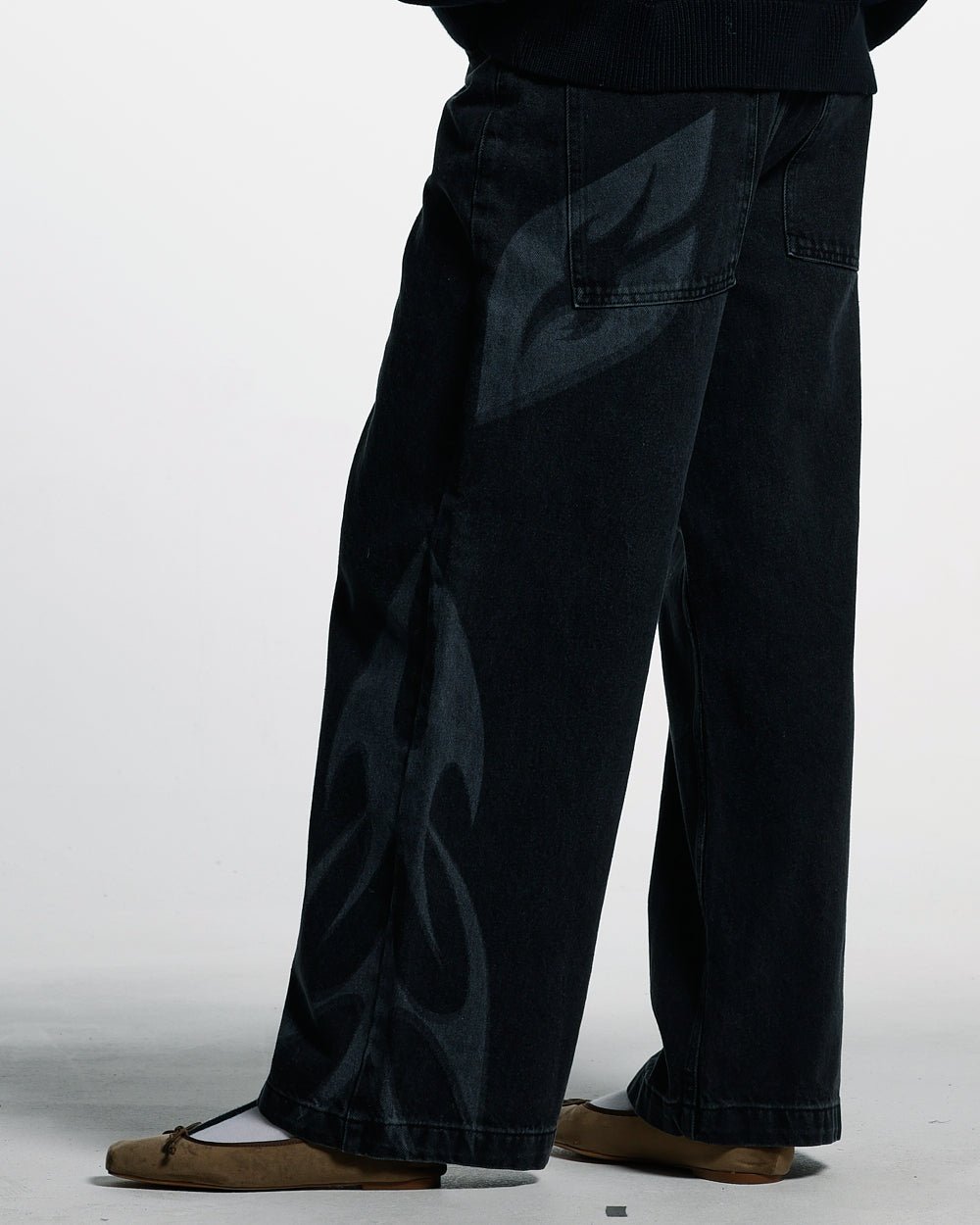 NEOTRIBAL V2 PANTS WASHED BLACK - COLD CULTURE