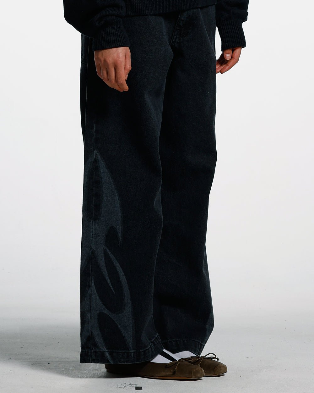 NEOTRIBAL V2 PANTS WASHED BLACK - COLD CULTURE