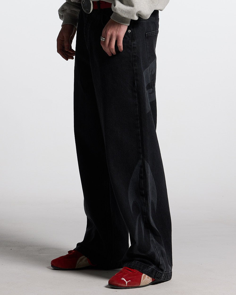 NEOTRIBAL V2 PANTS WASHED BLACK - COLD CULTURE