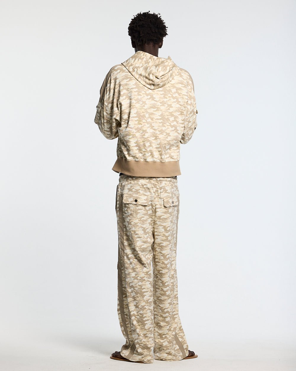NEUTRAL FIELD ZIP HOODIE CAMO - Cold Culture