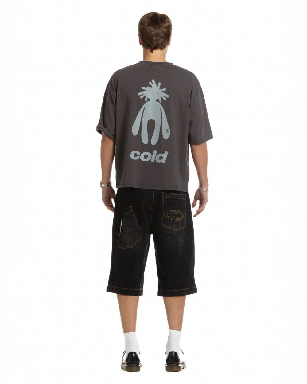 NEW IN TOWN TEE BALTIC BLUE - COLD CULTURE