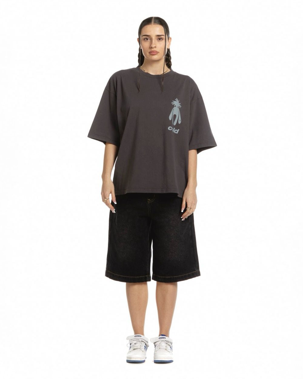 NEW IN TOWN TEE BALTIC BLUE - COLD CULTURE