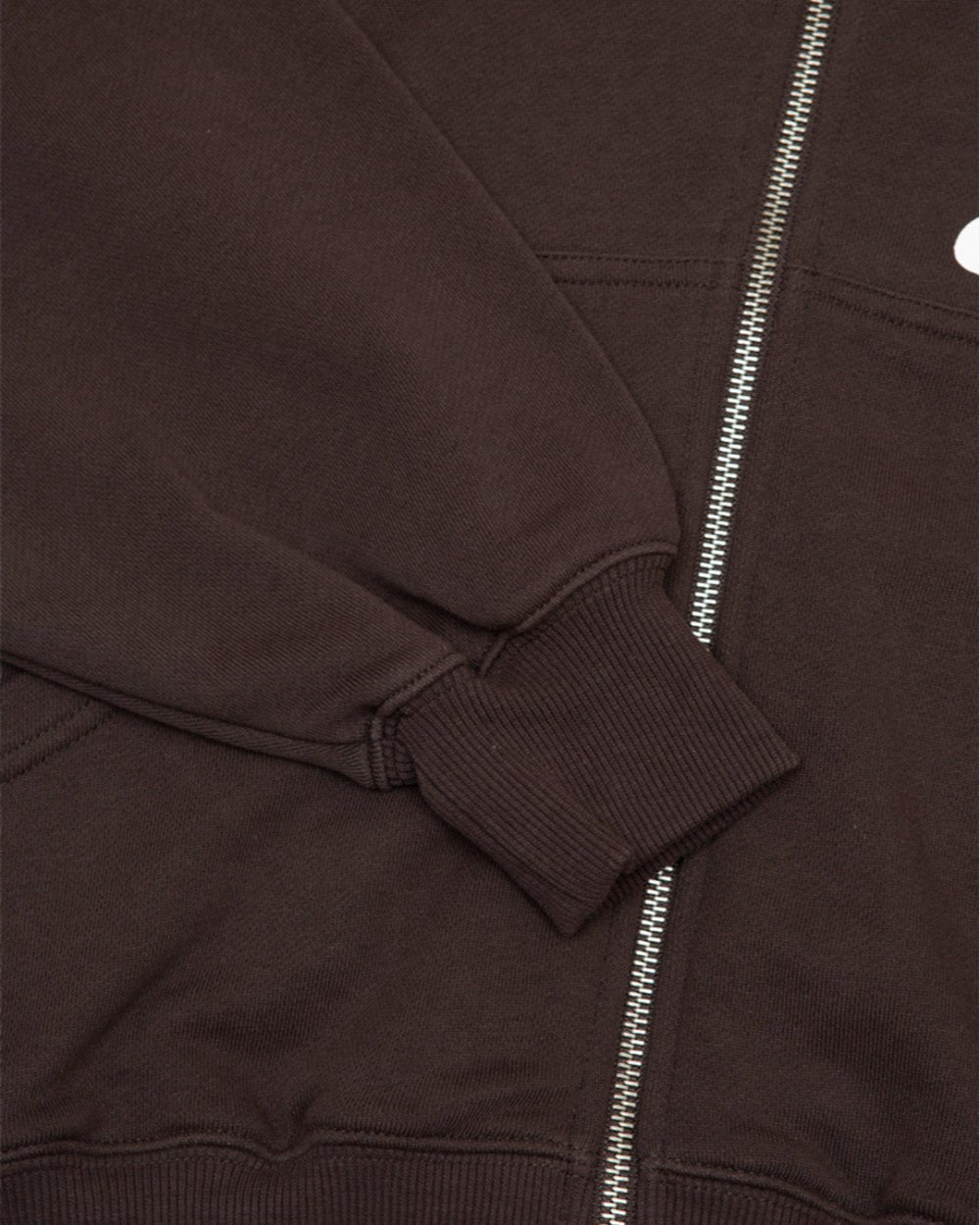 NEW IN TOWN ZIP HOODIE COCOA - COLD CULTURE