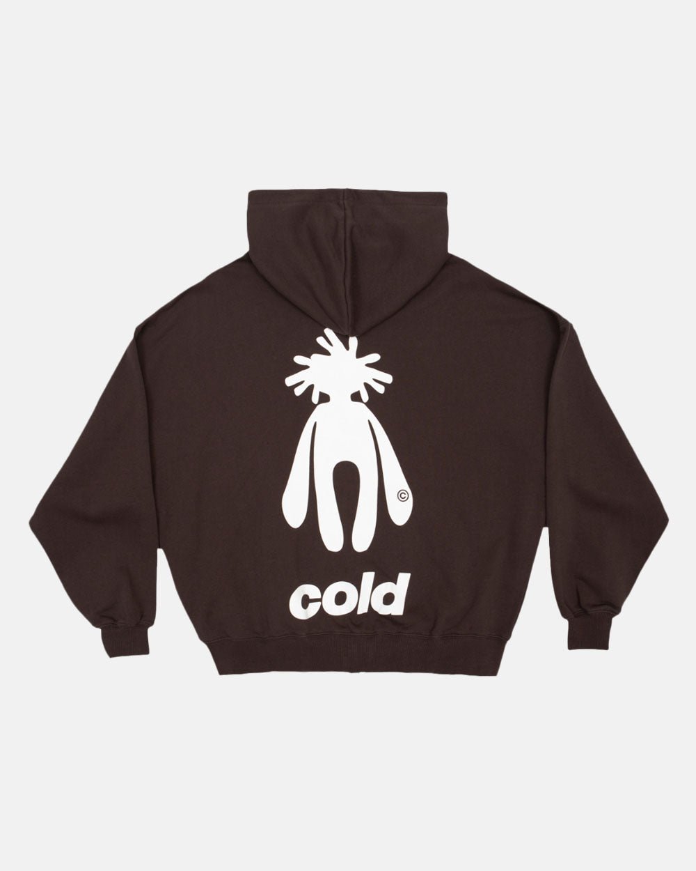 NEW IN TOWN ZIP HOODIE COCOA - COLD CULTURE