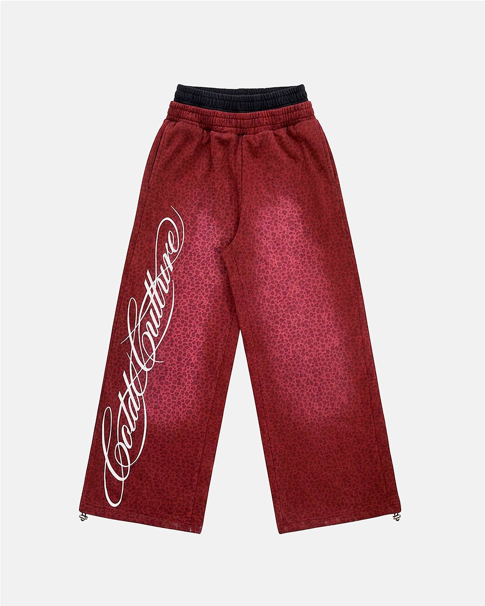 NIGHTHUNT SWEATPANTS RED - Cold Culture