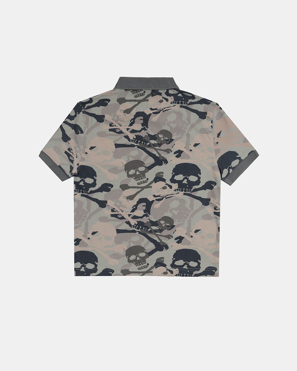 NIGHTSKULL POLO GREY - Cold Culture