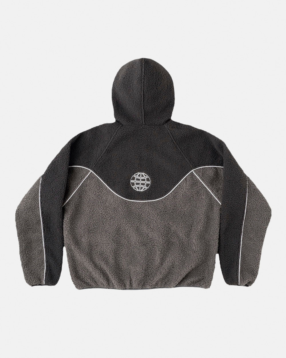 NO RISK FLEECE JACKET HEAVY GREY/DUST GREY - Cold Culture