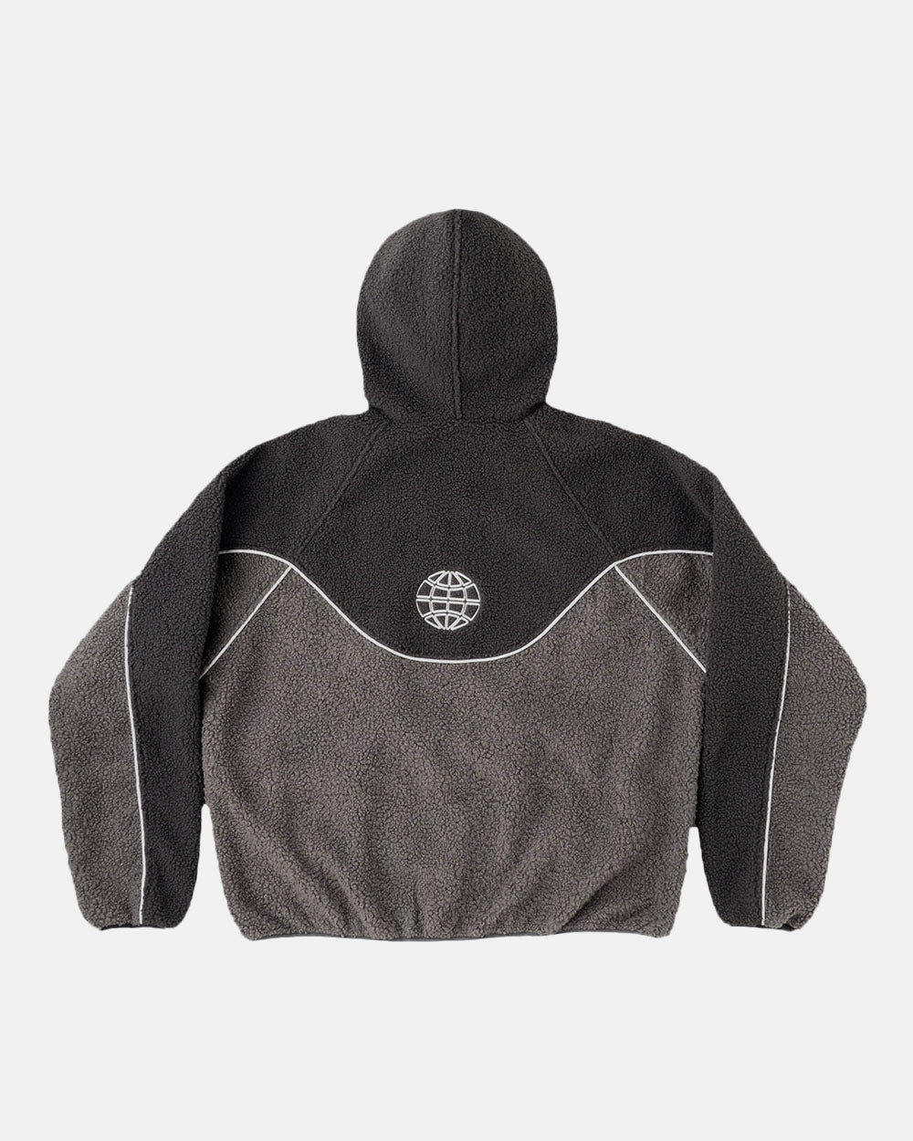 NO RISK FLEECE JACKET HEAVY GREY/DUST GREY - COLD CULTURE