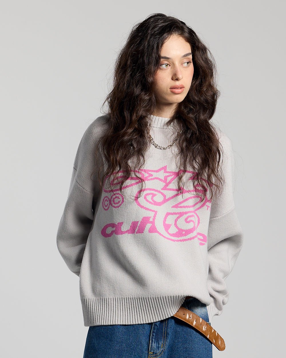 NO RULES KNIT GREY - Cold Culture