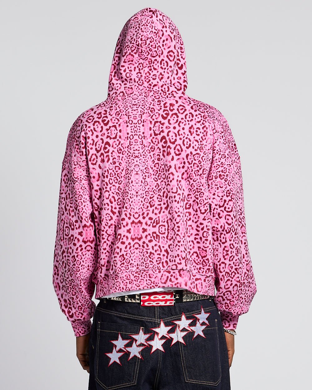 NOCTURNE BEAST ZIP HOODIE PINK - Cold Culture