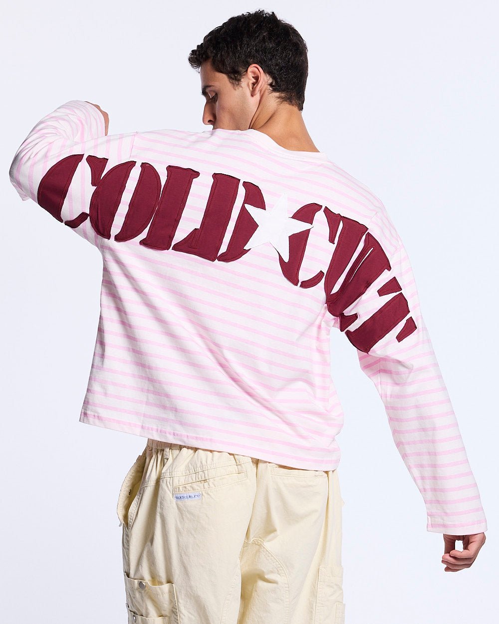 NORTH STARS LONGSLEEVE PINK - Cold Culture