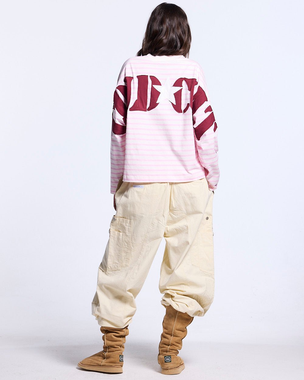 NORTH STARS LONGSLEEVE PINK - Cold Culture