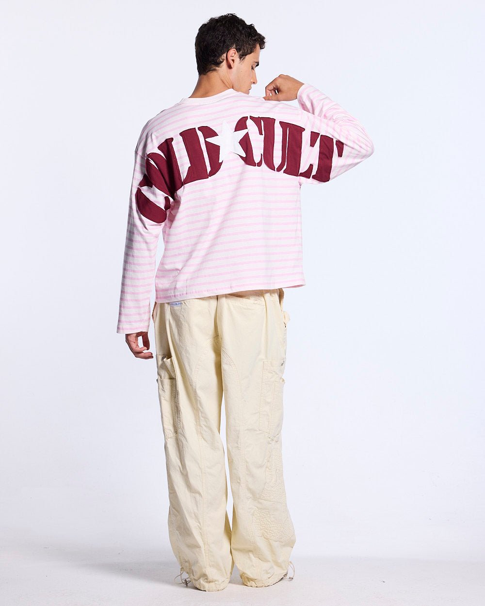 NORTH STARS LONGSLEEVE PINK - Cold Culture