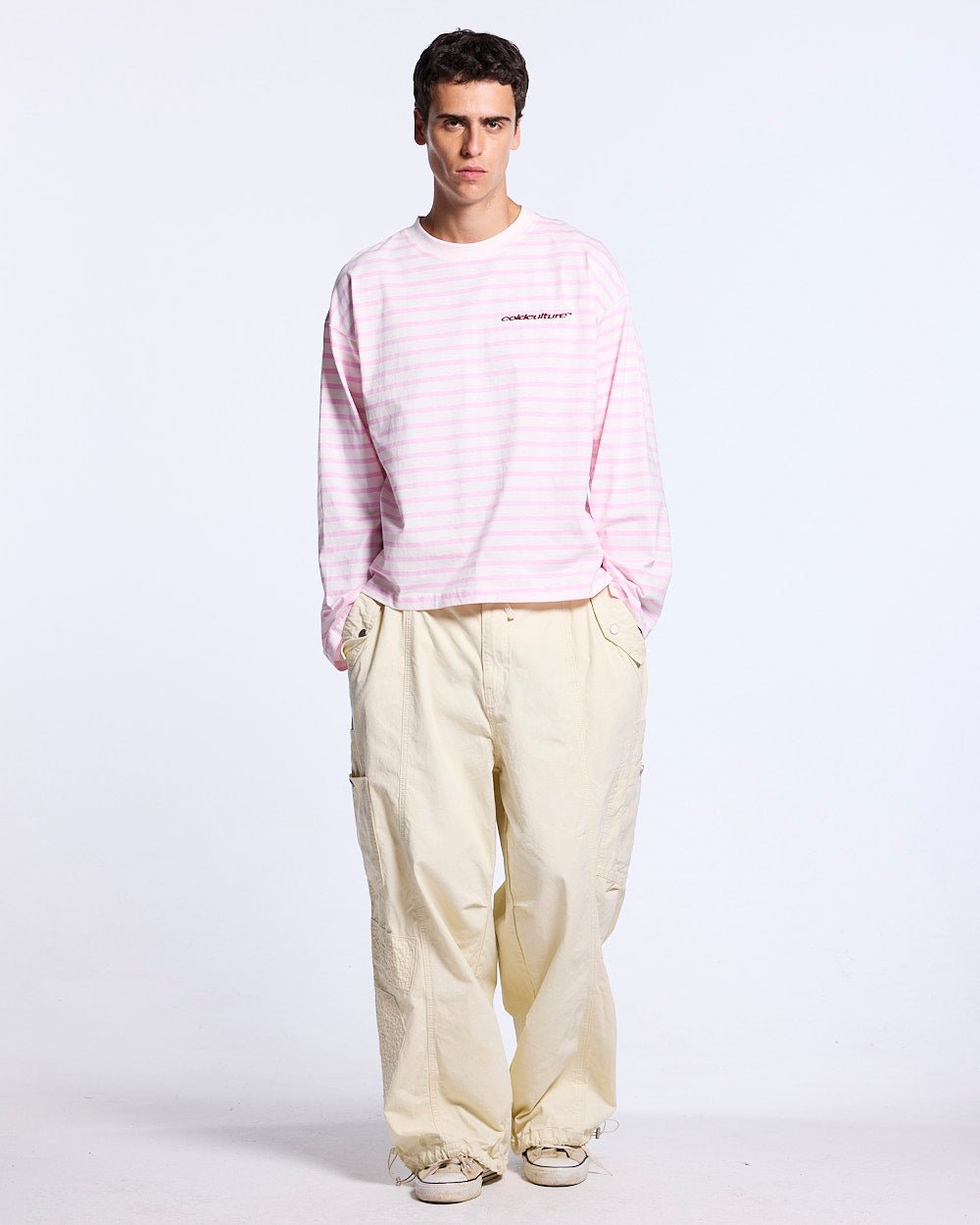 NORTH STARS LONGSLEEVE PINK - Cold Culture