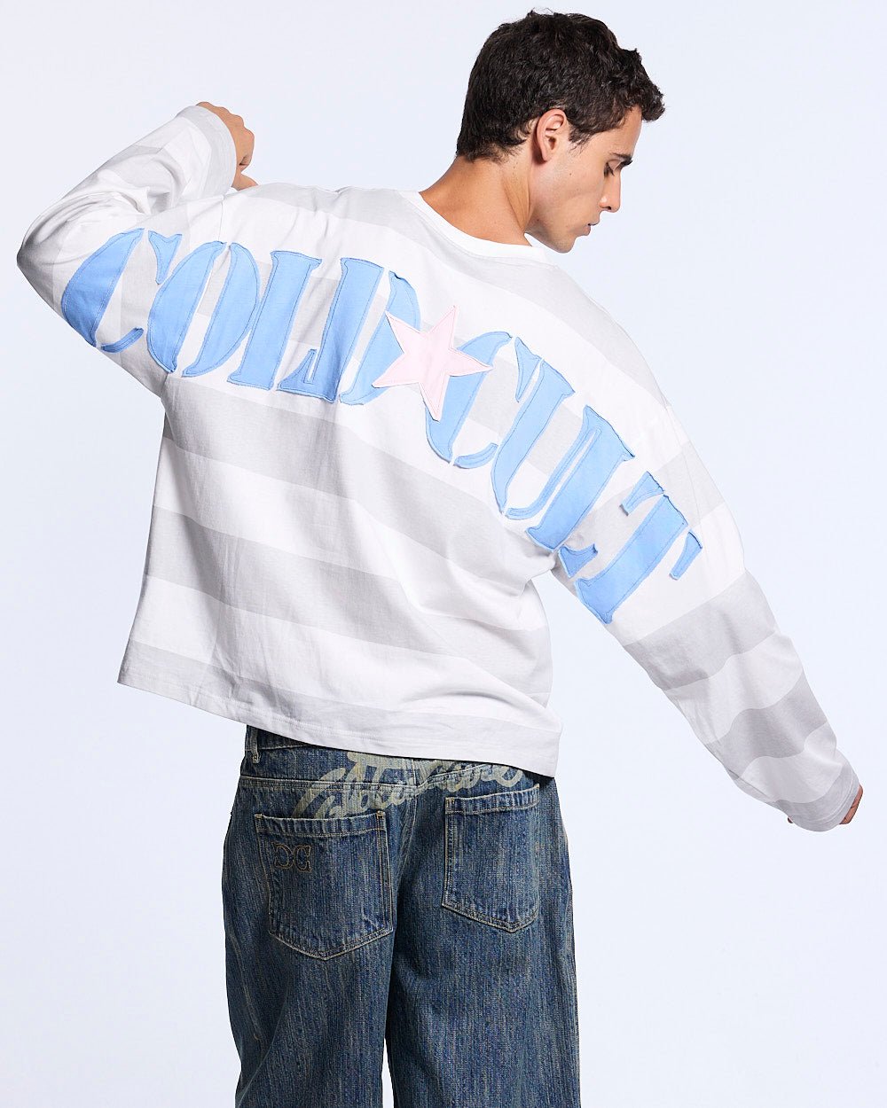 NORTH STARS LONGSLEEVE WHITE - Cold Culture