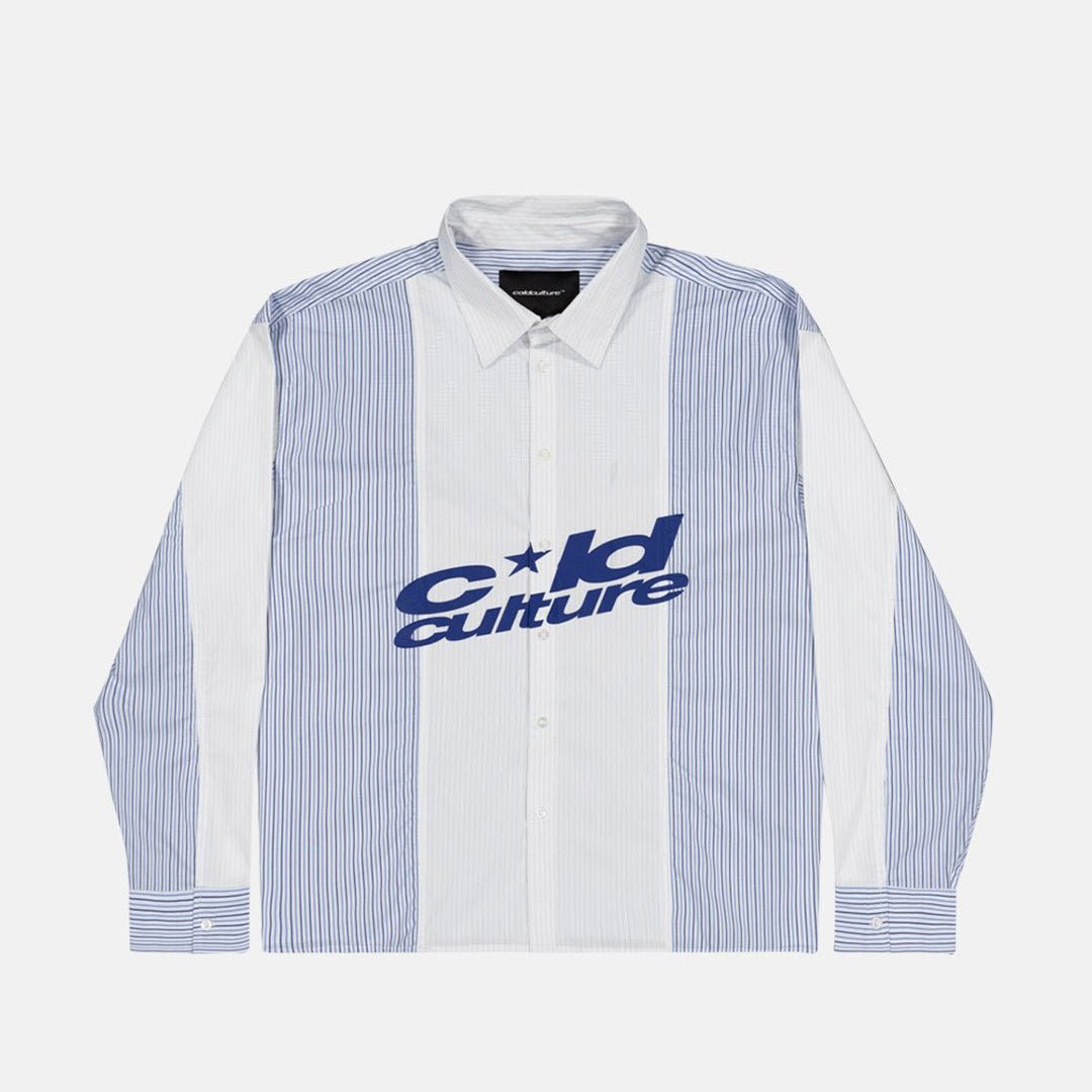 NOT A LUCKY DAY SHIRT STRIPES MOTIF - Cold Culture