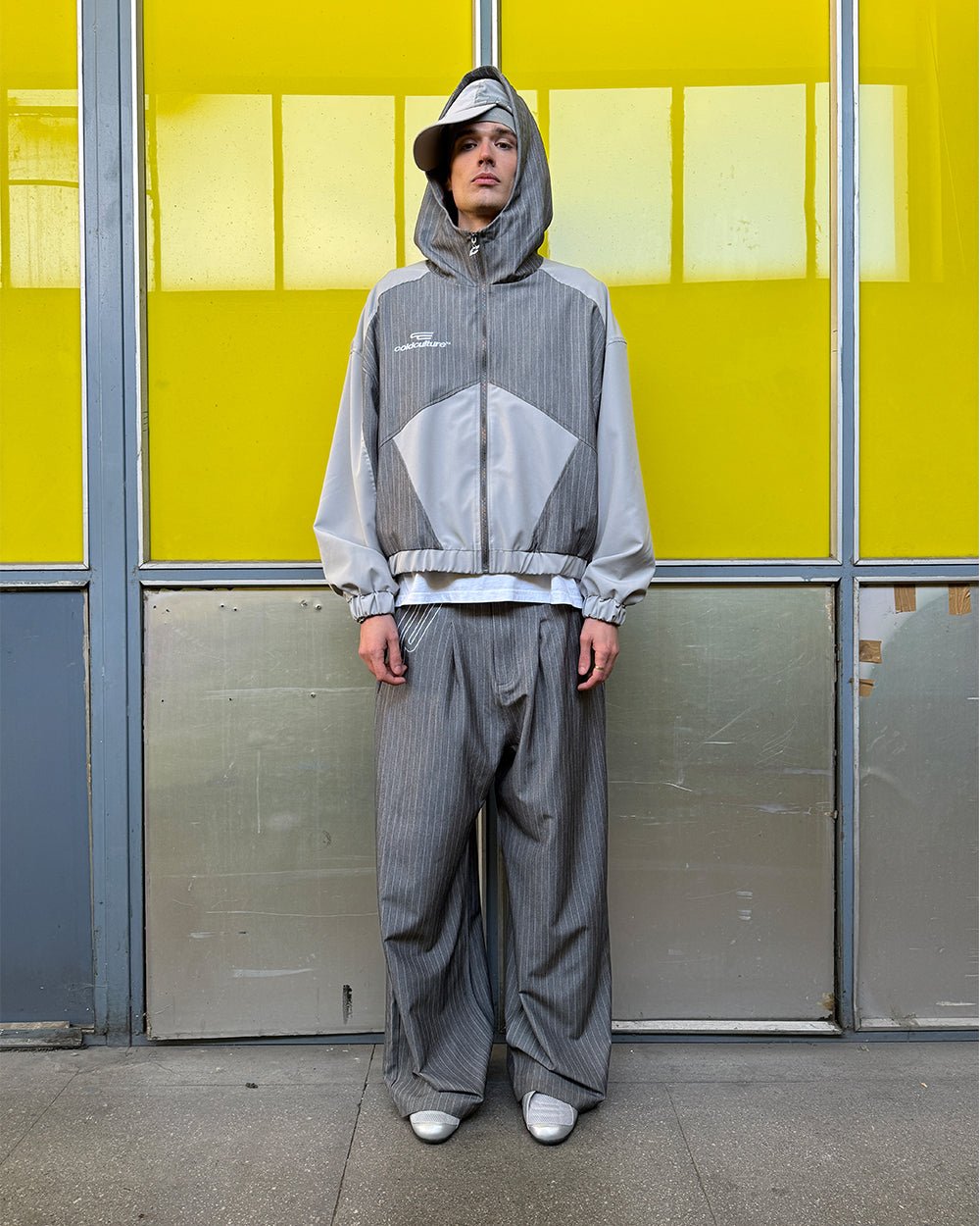 NOT FORMAL SET JACKET GREY - Cold Culture