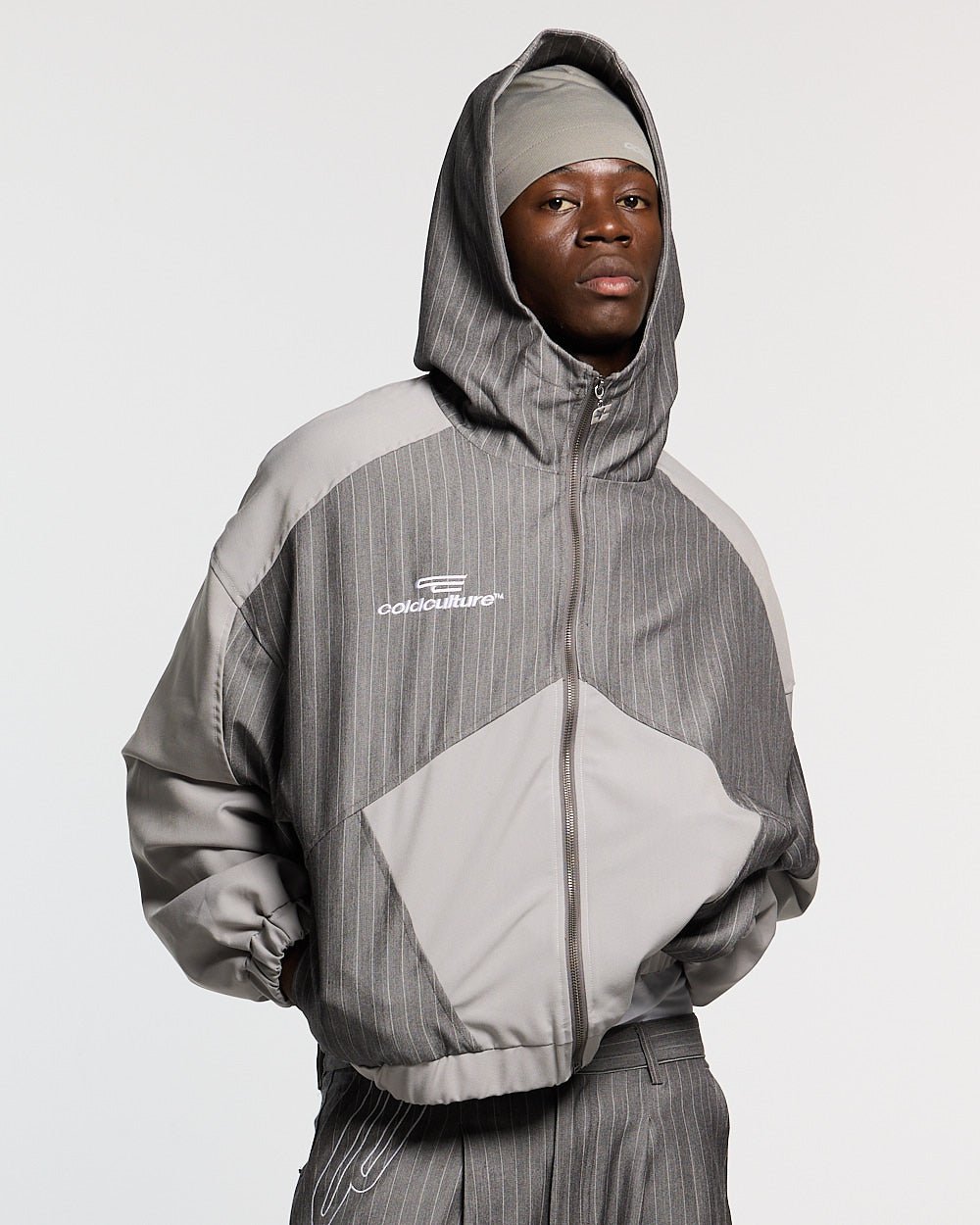 NOT FORMAL SET JACKET GREY - Cold Culture