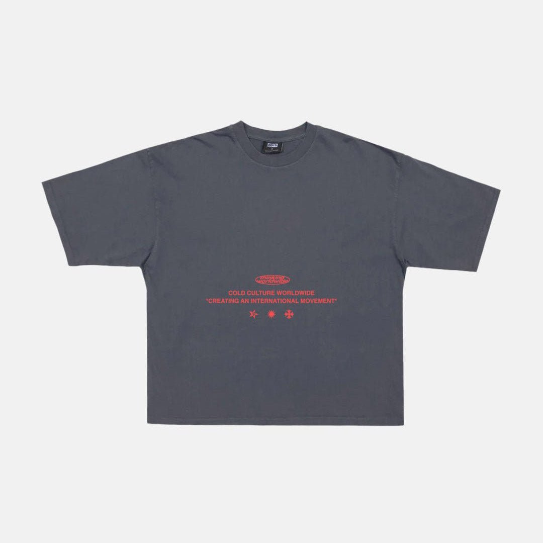 NOW IF TEE DARK BLUE - Cold Culture