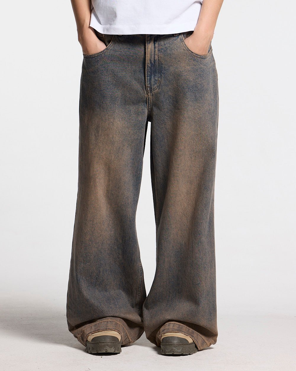 NUMBER 5 V3 DENIM PANTS DARK BLUE - Cold Culture #woman