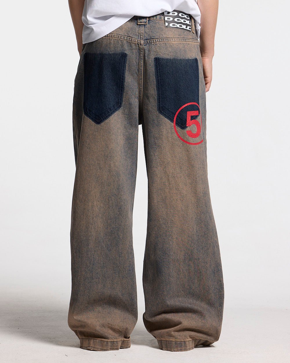NUMBER 5 V3 DENIM PANTS DARK BLUE - Cold Culture #woman