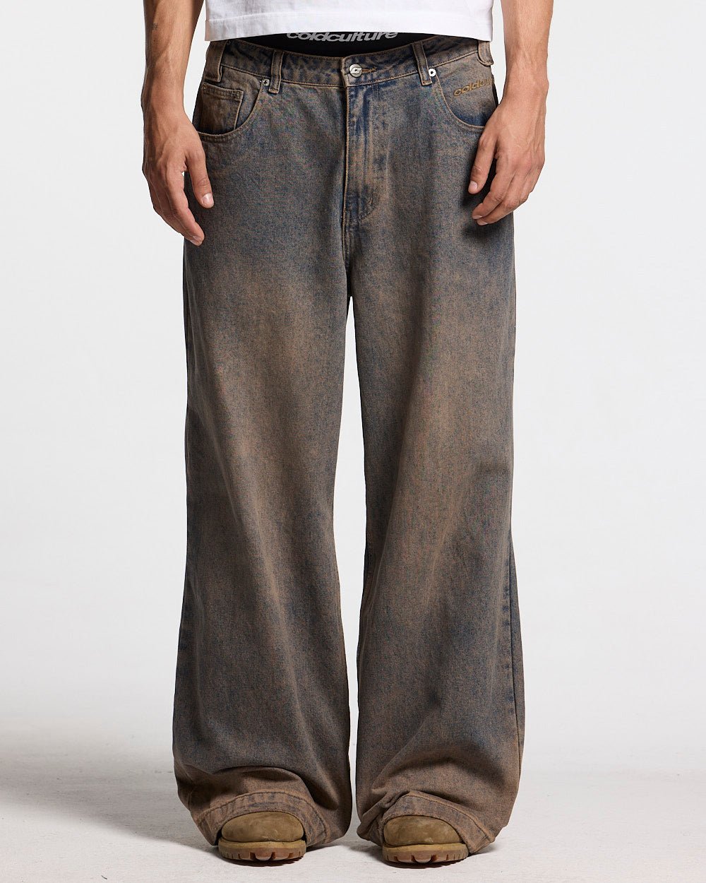 NUMBER 5 V3 DENIM PANTS DARK BLUE - Cold Culture #man