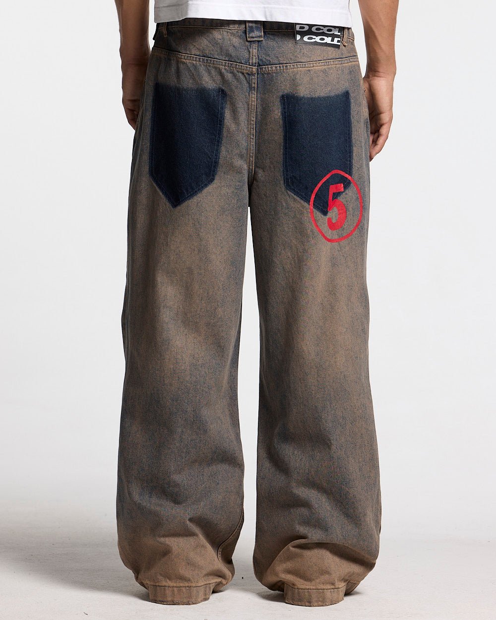 NUMBER 5 V3 DENIM PANTS DARK BLUE - Cold Culture #man