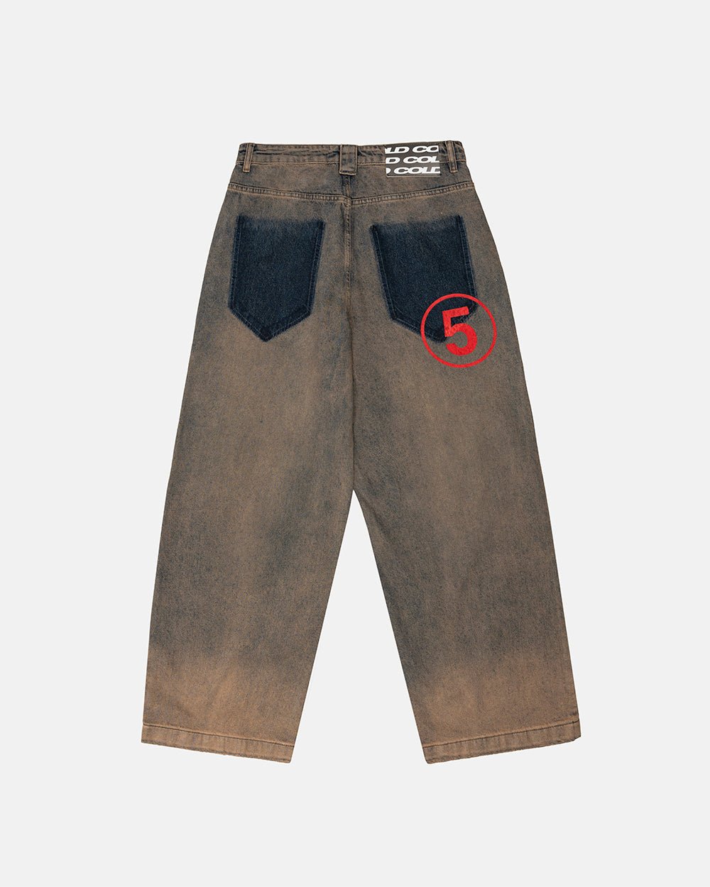 NUMBER 5 V3 DENIM PANTS DARK BLUE - Cold Culture