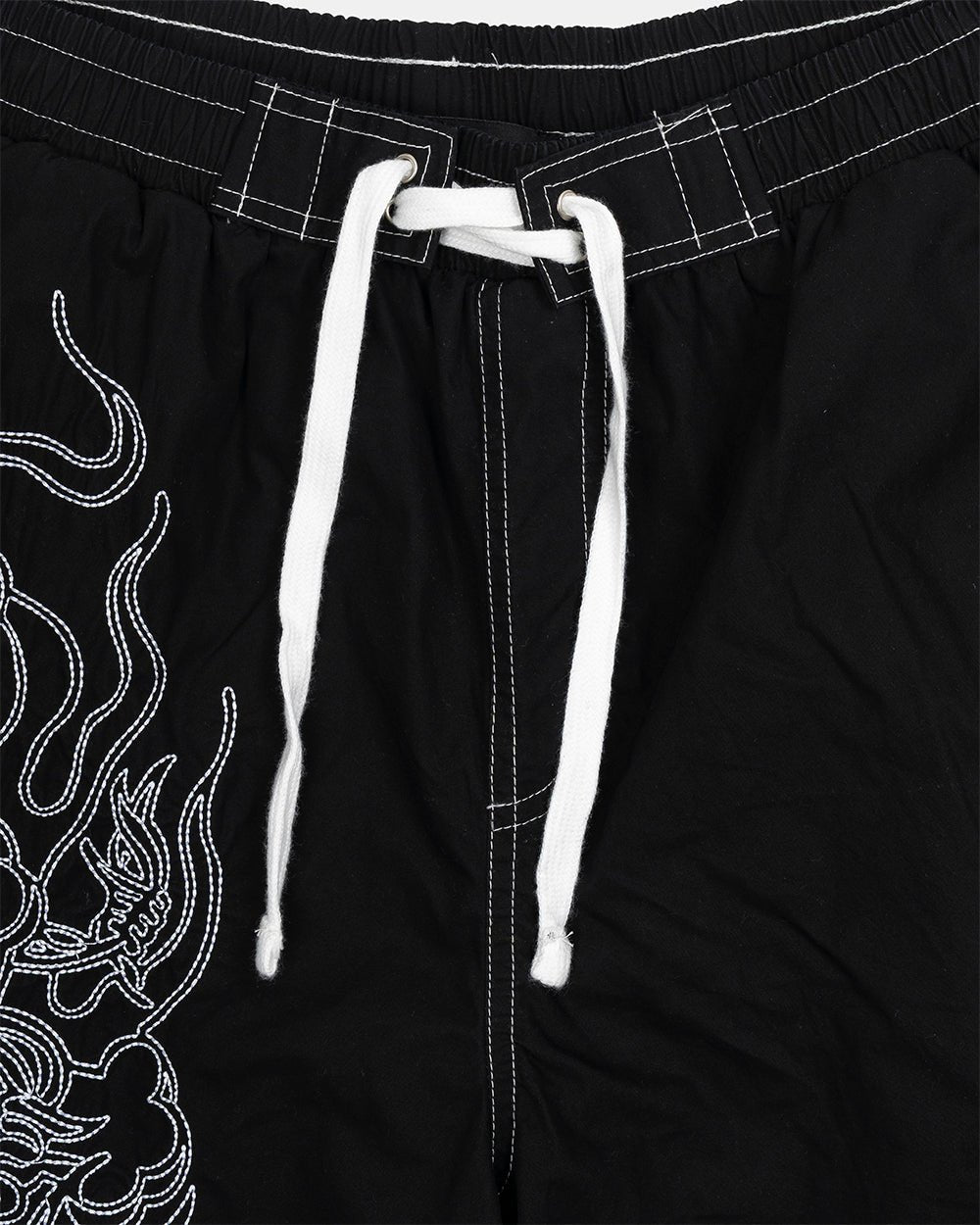 OBSIDIAN SWIMSHORTS BLACK - Cold Culture
