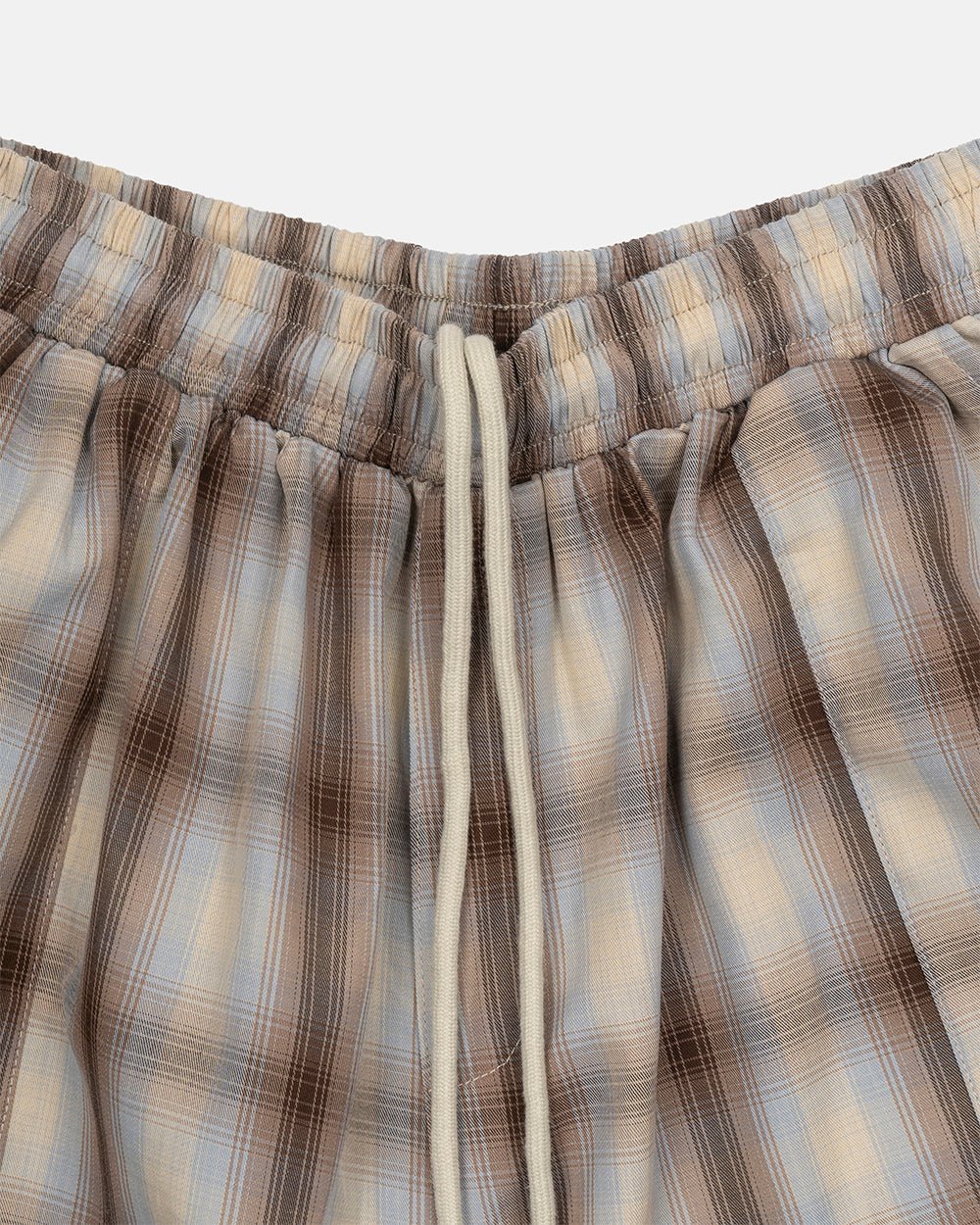 OFFICE SCRIPT SHORTS BEIGE - Cold Culture