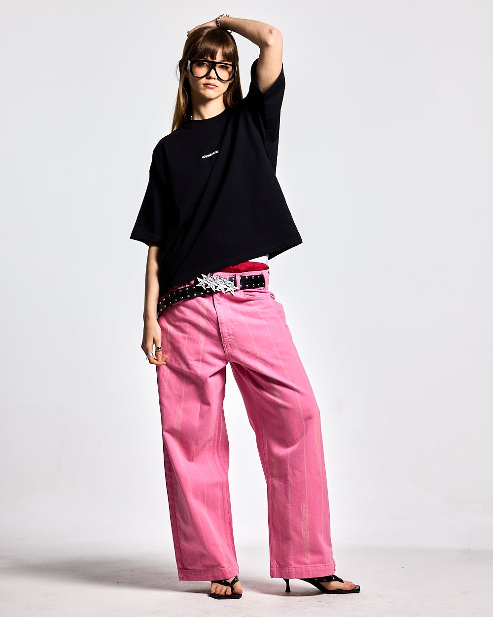 ON THE ROAD V2 PANTS PINK DENIM - COLD CULTURE