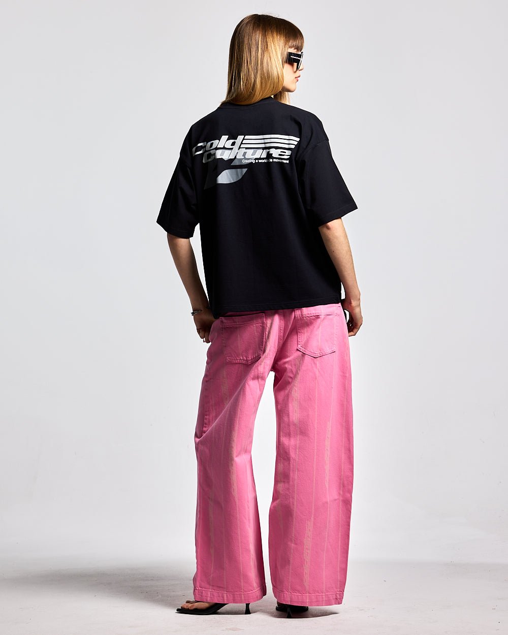 ON THE ROAD V2 PANTS PINK DENIM - COLD CULTURE
