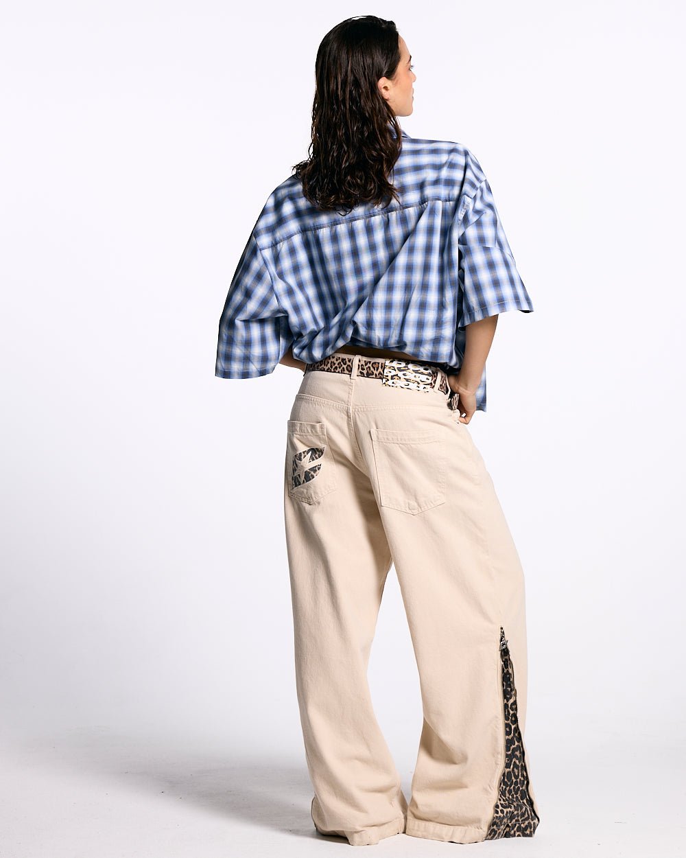 ONE POCKET SHIRT BLURRED BLUE - COLD CULTURE