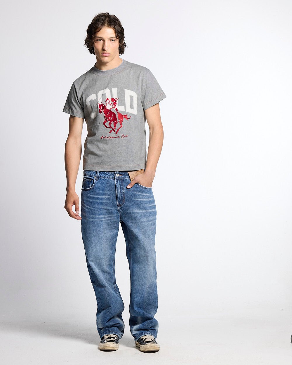 OPERA TEE HEATHER GREY - Cold Culture