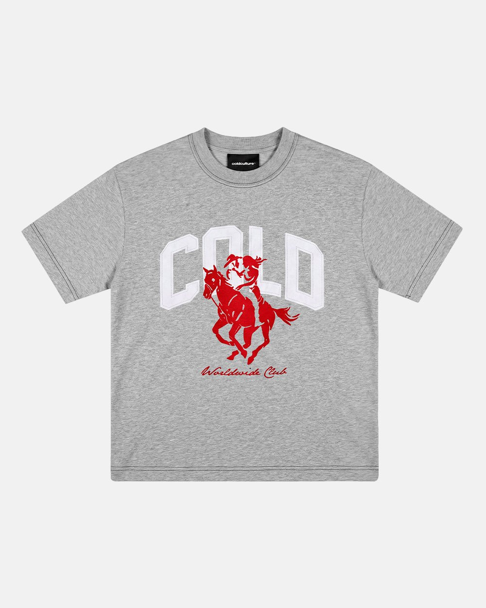 OPERA TEE HEATHER GREY - Cold Culture