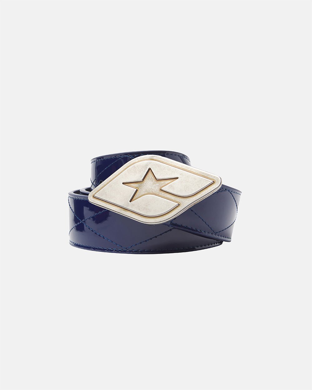 ORIGINAL BELT GLOOSY DARK BLUE - Cold Culture