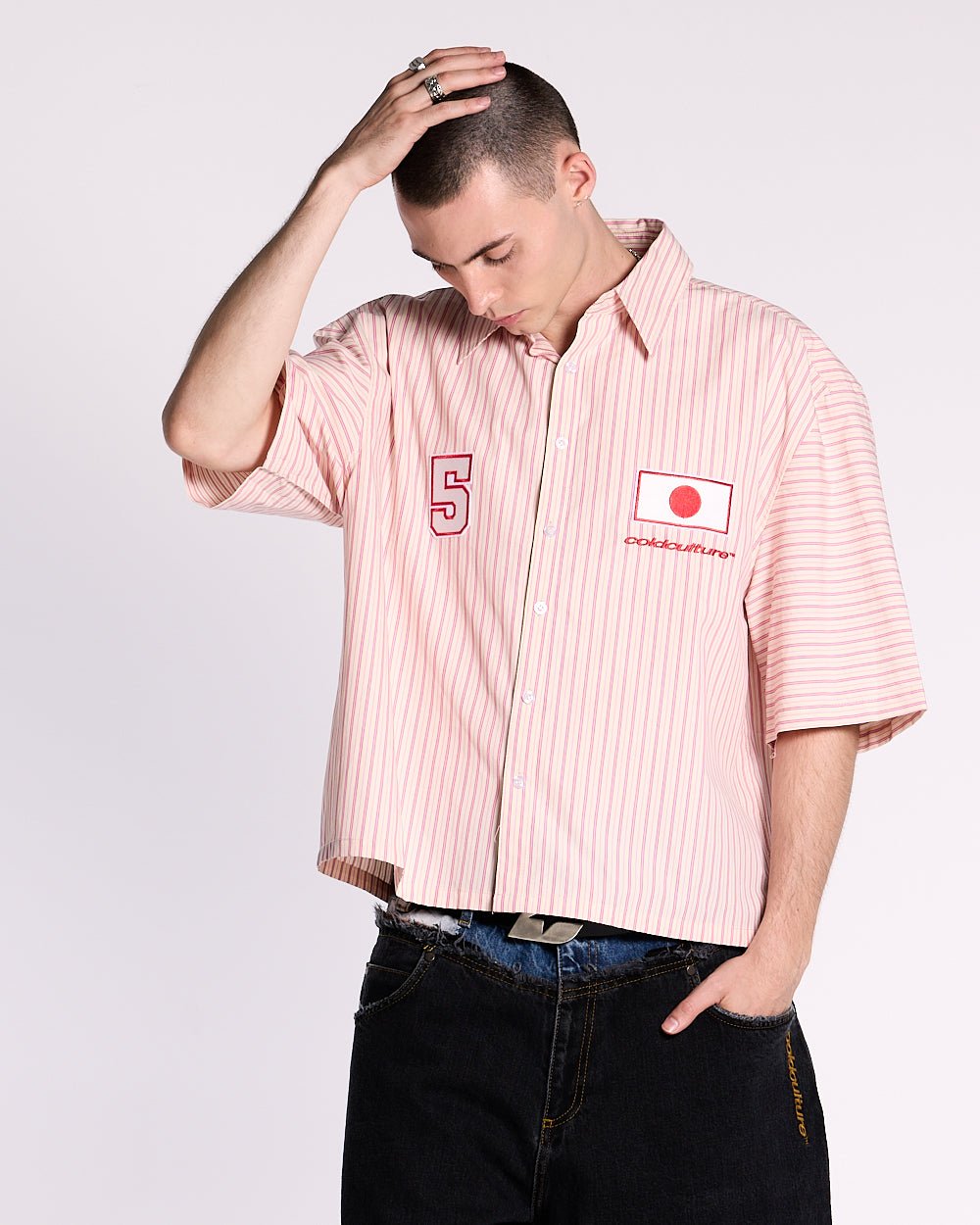OSAKA SHIRT MIX PINK - COLD CULTURE