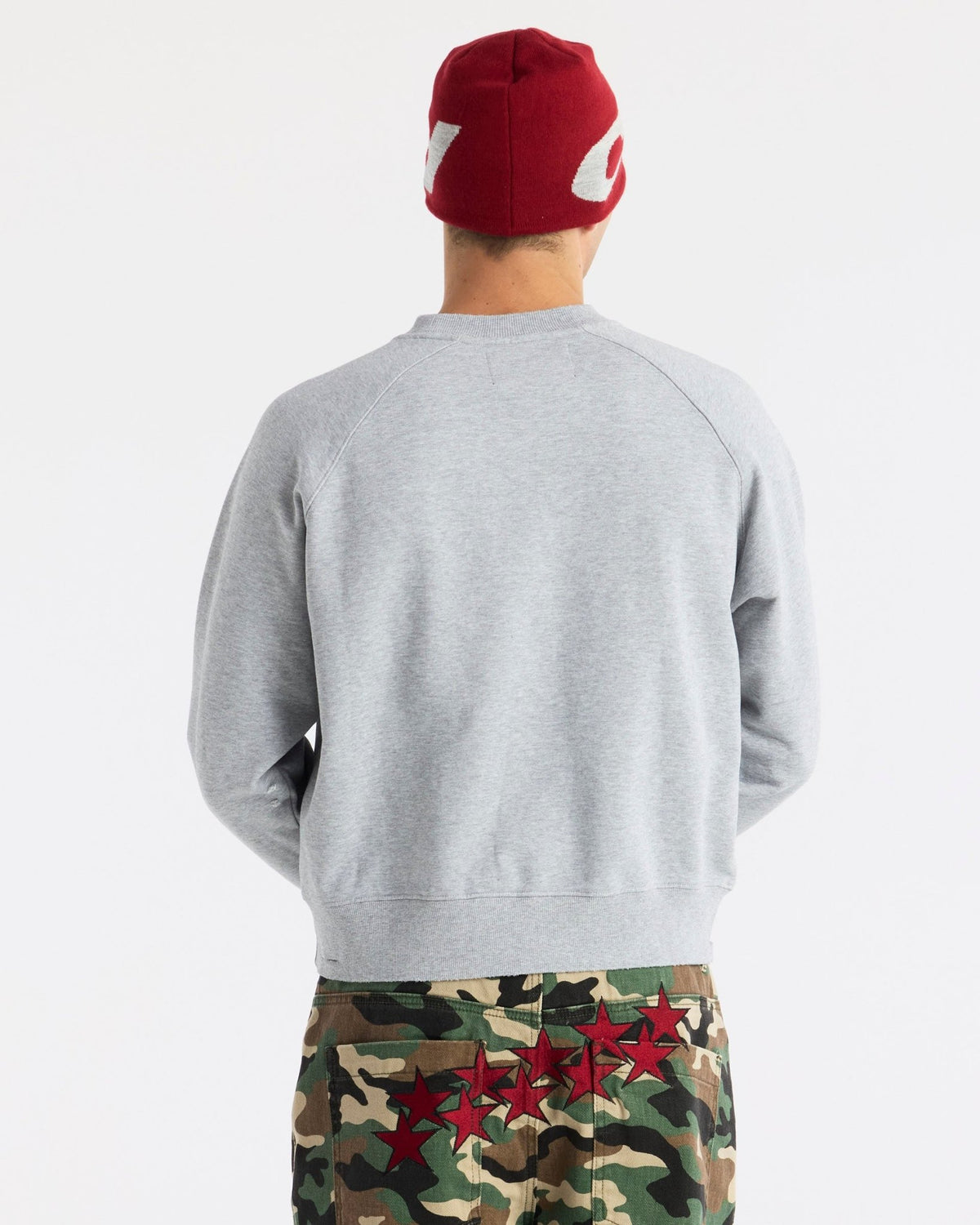 OUTLAW CREWNECK HEATHER GREY - Cold Culture