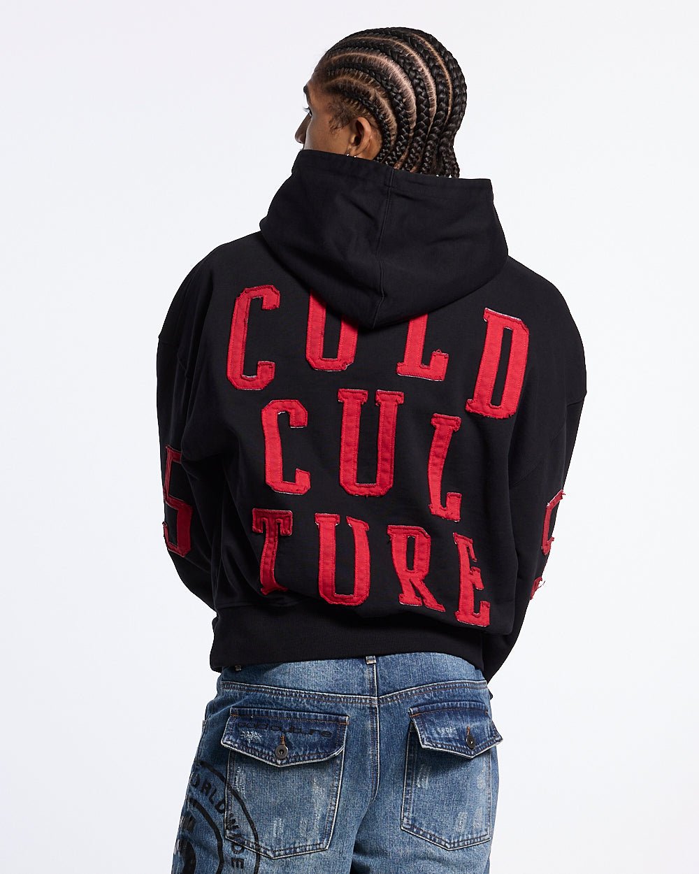 OVERTAKE HOODIE BLACK - Cold Culture