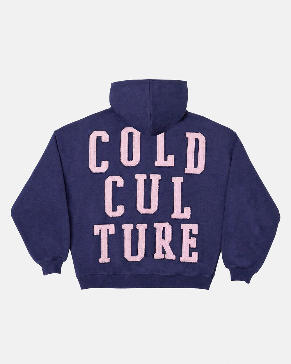 OVERTAKE HOODIE NAVY - Cold Culture