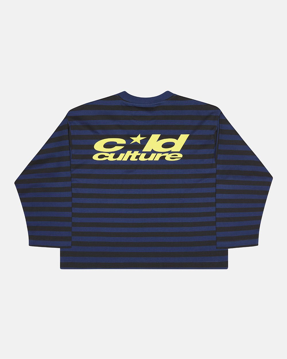 PARDON ME LONGSLEEVE BLACK & BLUE - Cold Culture