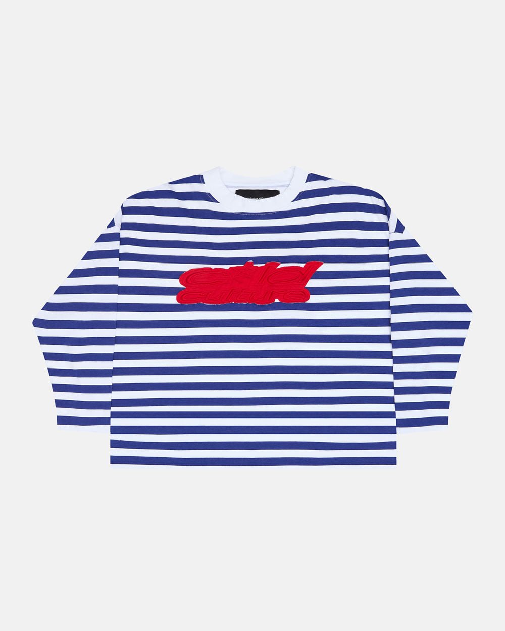 PARDON ME LONGSLEEVE WHITE & NAVY