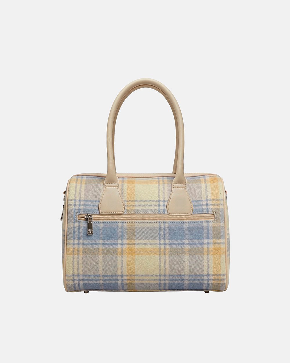 PARIS BAG YELLOW TARTAN - Cold Culture