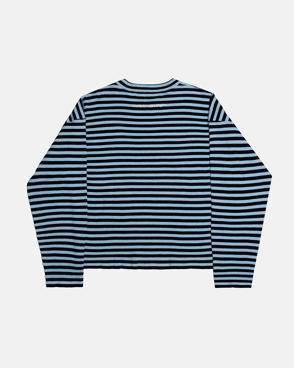 PHARREL LONGSLEEVE DARK & LIGHT BLUE - Cold Culture