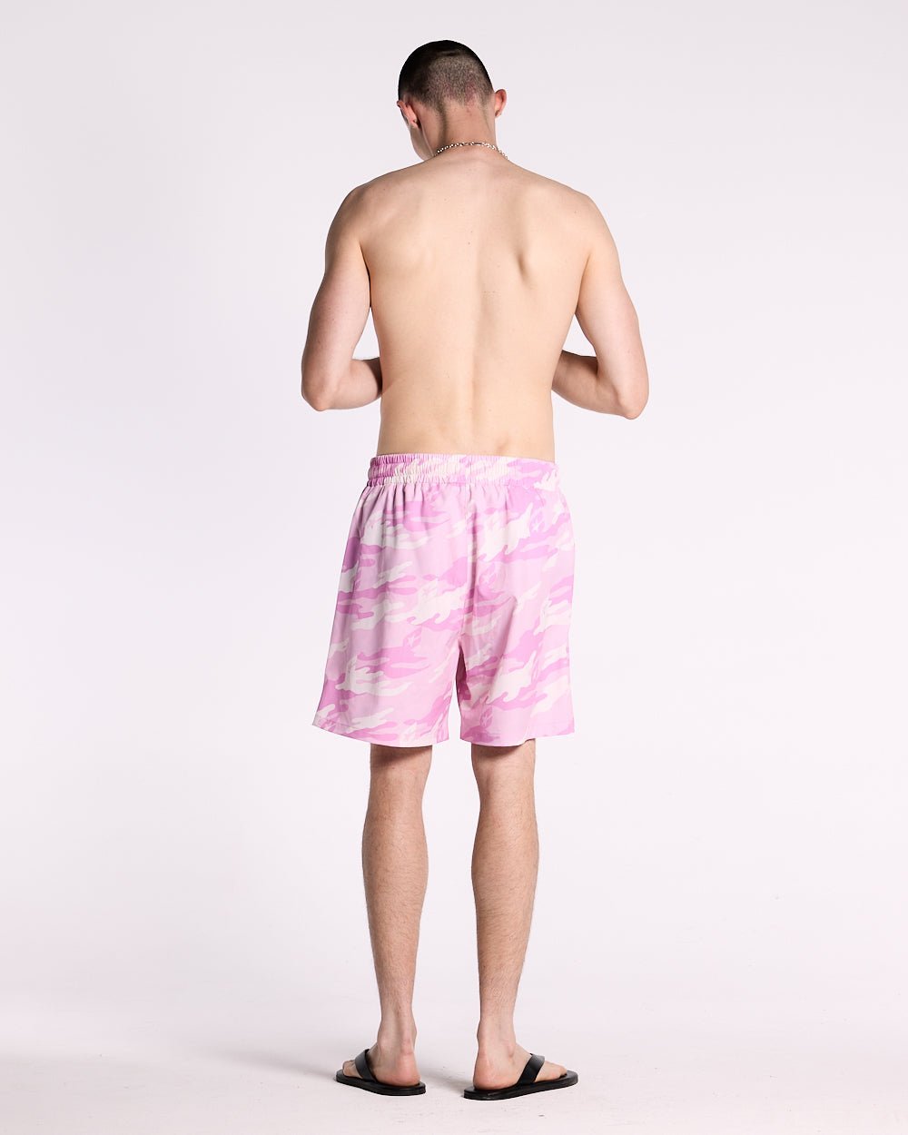 PINK CAMO SWIM SHORT - COLD CULTURE